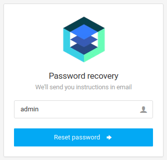 Forgotten password form